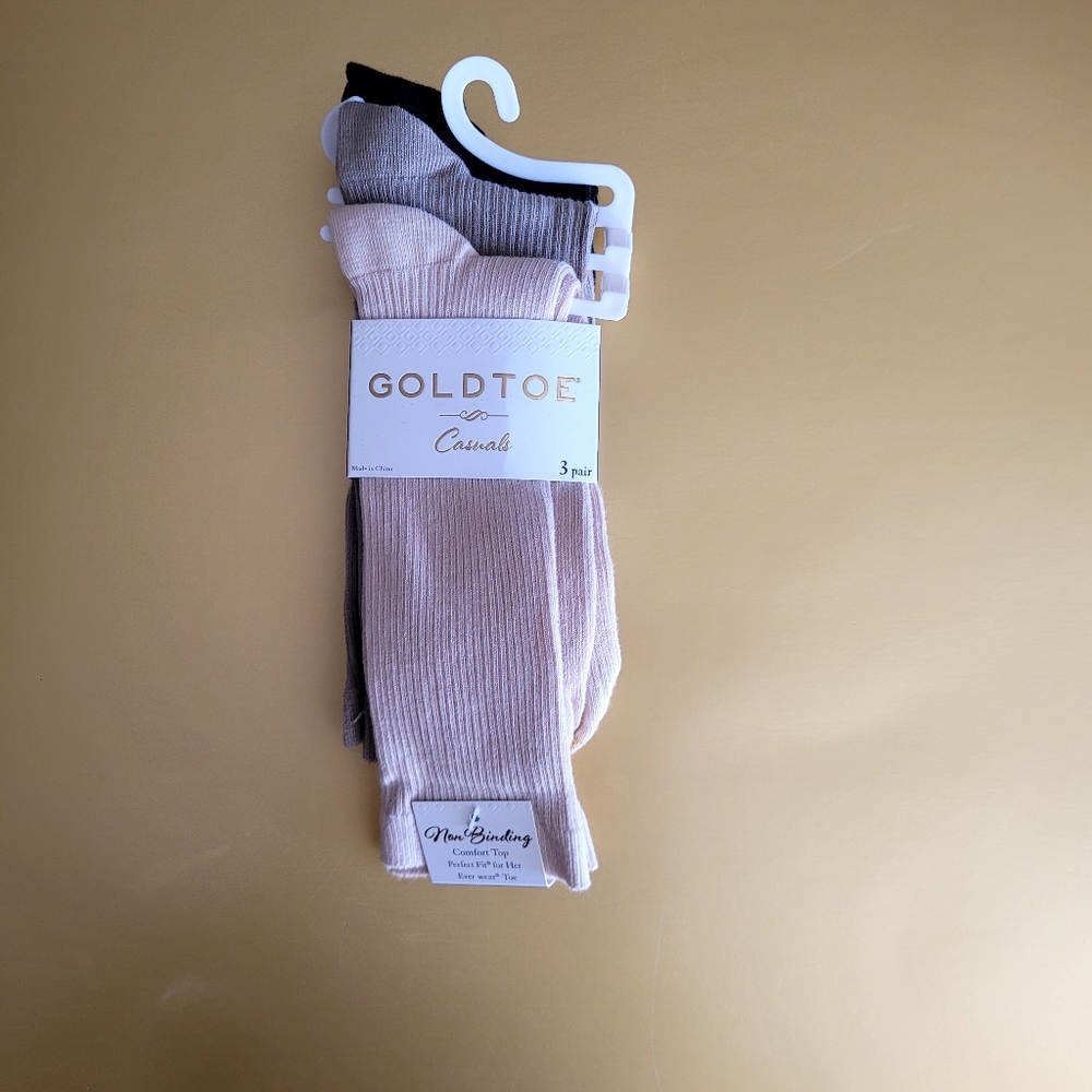 GoldToe Women's Socks 3pk